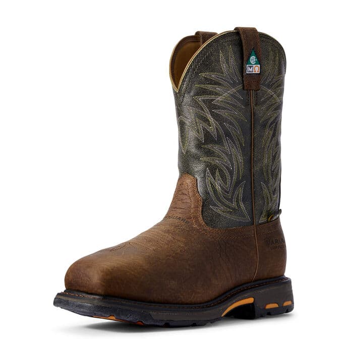 Image of ARIAT® WorkHog Wide Square Toe MetGuard CSA Composite Toe Work Boot